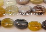 CAG2360 15.5 inches 13*18mm oval African botswana agate beads