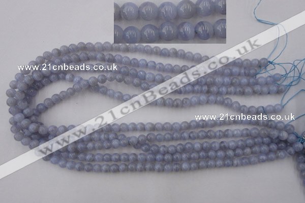 CAG2366 15.5 inches 6mm round blue lace agate beads wholesale