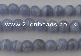 CAG2367 15.5 inches 8mm round blue lace agate beads wholesale