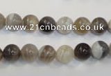 CAG2412 15.5 inches 8mm round Chinese botswana agate beads