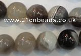 CAG2415 15.5 inches 14mm round Chinese botswana agate beads