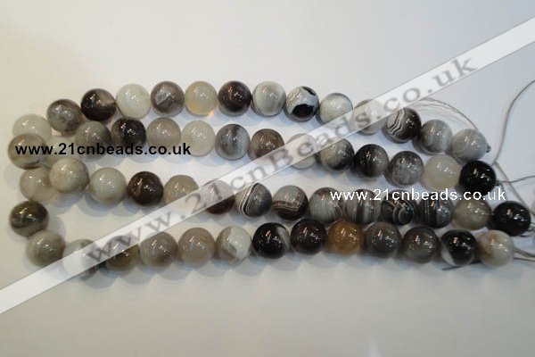CAG2415 15.5 inches 14mm round Chinese botswana agate beads