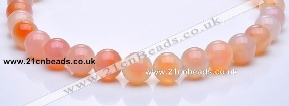 CAG267 14mm round agate gemstone beads Wholesale