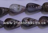 CAG2761 15.5 inches 12*20mm teardrop botswana agate beads wholesale