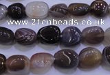 CAG2771 15.5 inches 8*12mm nuggets botswana agate beads wholesale