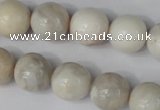 CAG3606 15.5 inches 14mm round natural crazy lace agate beads