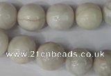 CAG3607 15.5 inches 16mm round natural crazy lace agate beads