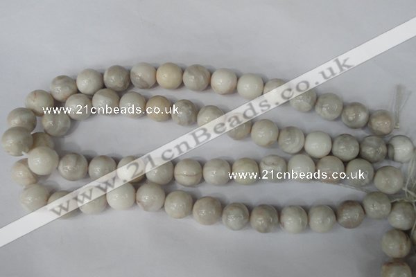 CAG3607 15.5 inches 16mm round natural crazy lace agate beads