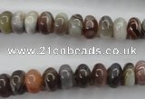 CAG3702 15.5 inches 5*8mm rondelle botswana agate beads wholesale