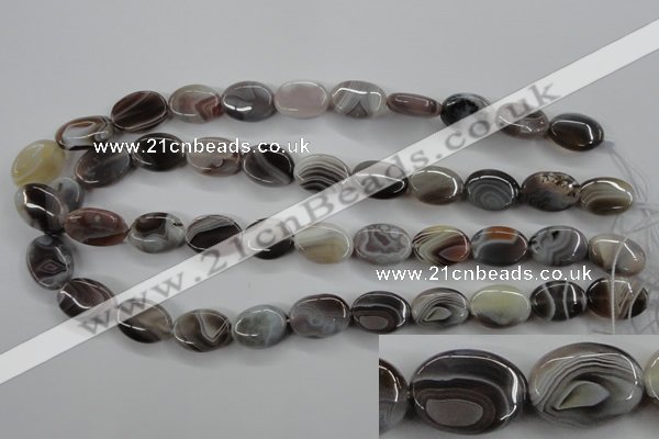 CAG3723 15.5 inches 13*18mm oval botswana agate beads wholesale