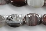 CAG3724 15.5 inches 15*20mm oval botswana agate beads wholesale