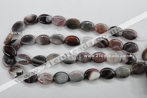 CAG3724 15.5 inches 15*20mm oval botswana agate beads wholesale