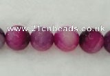 CAG418 15.5 inches 14mm faceted round agate beads Wholesale