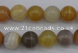 CAG4324 15.5 inches 12mm round botswana agate gemstone beads