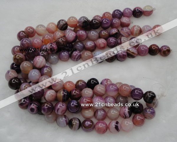 CAG434 15.5 inches 16mm round agate gemstone beads wholesale