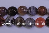 CAG4441 15.5 inches 10mm flat round botswana agate beads wholesale