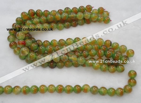 CAG445 15.5 inches 14mm round agate gemstone beads wholesale