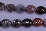 CAG4451 15.5 inches 10*12mm oval botswana agate beads wholesale