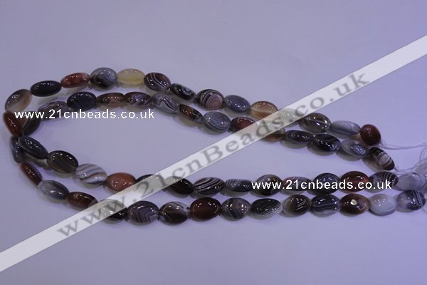 CAG4452 15.5 inches 10*14mm oval botswana agate beads wholesale