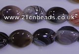 CAG4453 15.5 inches 12*16mm oval botswana agate beads wholesale