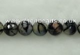 CAG451 15.5 inches 14mm faceted round agate beads Wholesale