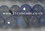 CAG4565 15.5 inches 14mm faceted round agate beads wholesale