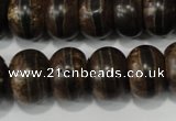 CAG4594 15.5 inches 12*16mm rondelle agate beads wholesale