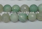 CAG4813 15 inches 10mm faceted round fire crackle agate beads