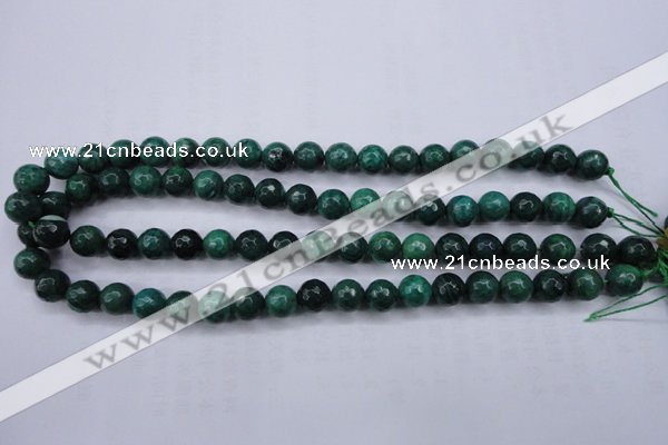 CAG5128 15.5 inches 10mm faceted round agate beads wholesale