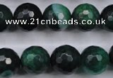 CAG5130 15.5 inches 14mm faceted round agate beads wholesale