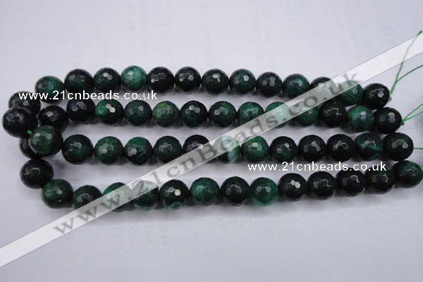 CAG5130 15.5 inches 14mm faceted round agate beads wholesale