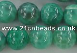 CAG5304 15.5 inches 12mm round peafowl agate gemstone beads