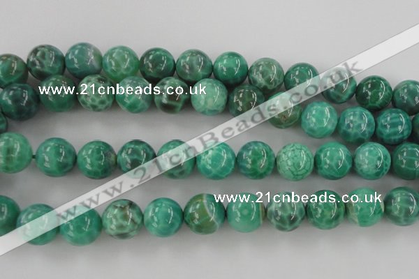 CAG5305 15.5 inches 14mm round peafowl agate gemstone beads