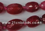 CAG5404 10*14mm – 20*30mm faceted drum dragon veins agate beads