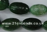 CAG5408 10*14mm – 20*30mm faceted drum dragon veins agate beads