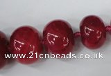 CAG5423 8*12mm – 20*30mm rondelle dragon veins agate beads