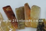 CAG5452 15.5 inches 16*20mm - 17*70mm freeform agate gemstone beads