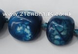 CAG5525 15.5 inches 20*22mm - 20*24mm nuggets agate gemstone beads