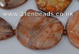 CAG5533 15.5 inches 20*25mm - 25*35mm freeform agate gemstone beads