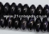 CAG5646 15 inches 9*18mm rondelle agate gemstone beads wholesale