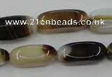 CAG5922 15 inches 13*25mm nuggets Madagascar agate gemstone beads