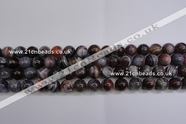 CAG5955 15.5 inches 14mm round botswana agate beads wholesale