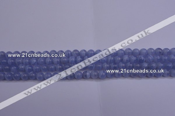 CAG5971 15.5 inches 6mm round blue lace agate beads wholesale