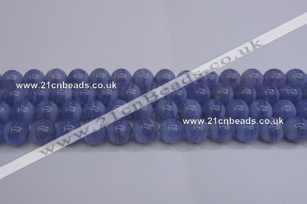 CAG5975 15.5 inches 14mm round blue lace agate beads wholesale