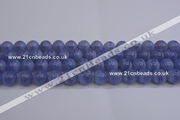 CAG5976 15.5 inches 16mm round blue lace agate beads wholesale