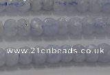 CAG5992 15.5 inches 3*5mm faceted rondelle blue lace agate beads