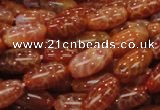 CAG606 15.5 inches 15*20mm rice natural fire agate beads wholesale