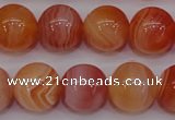 CAG6343 15 inches 10mm round red botswana agate beads wholesale