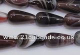 CAG6346 15 inches 10*20mm teardrop botswana agate beads