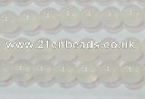 CAG6501 15.5 inches 6mm round Brazilian white agate beads